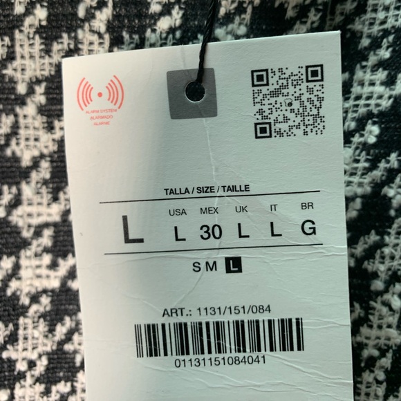 Zara NWT houndstooth blazer and miniskirt set Size L
Ref 1131/151 preppy party - Picture 7 of 13